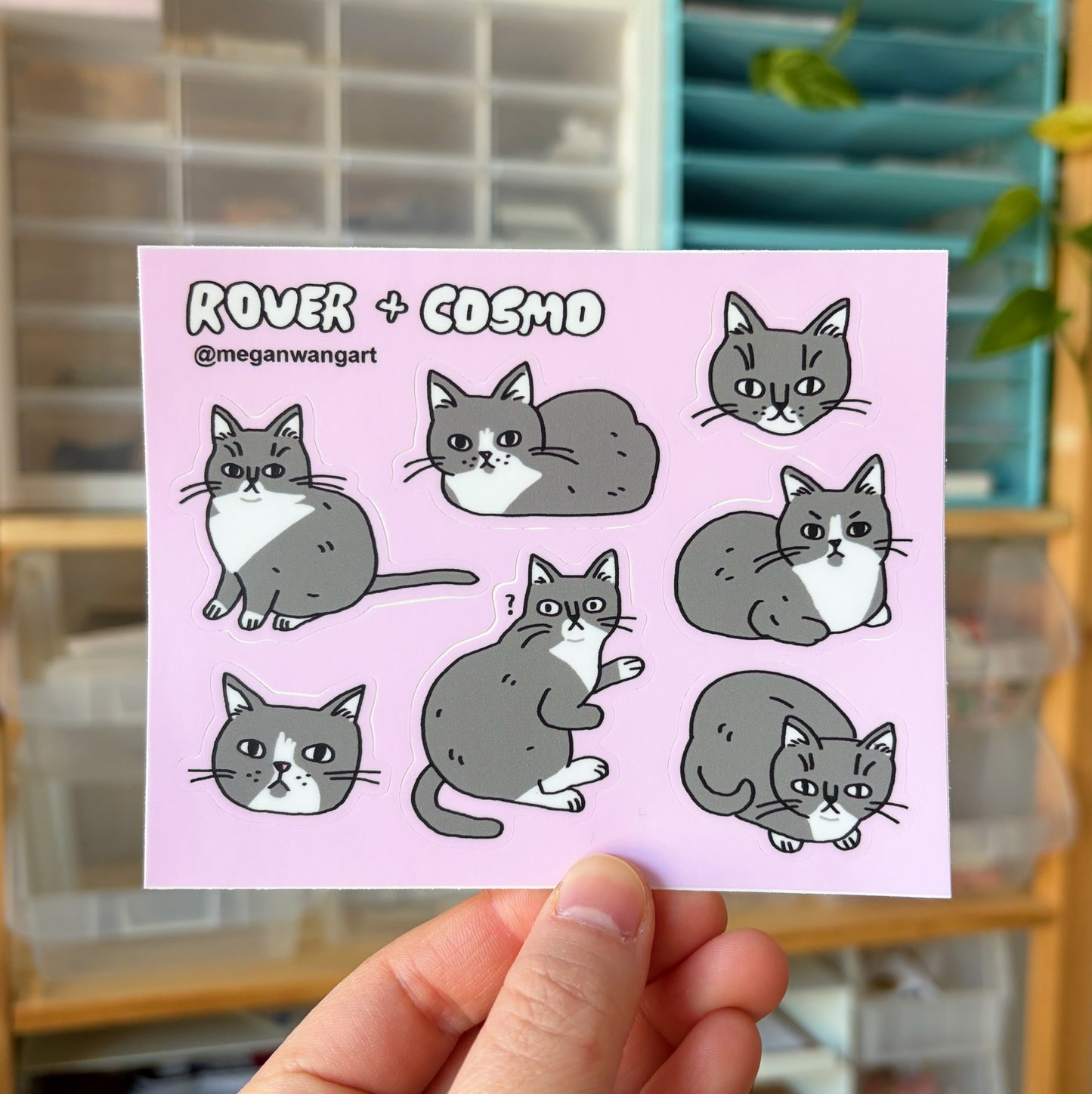 Rover + Cosmo Sticker Sheet