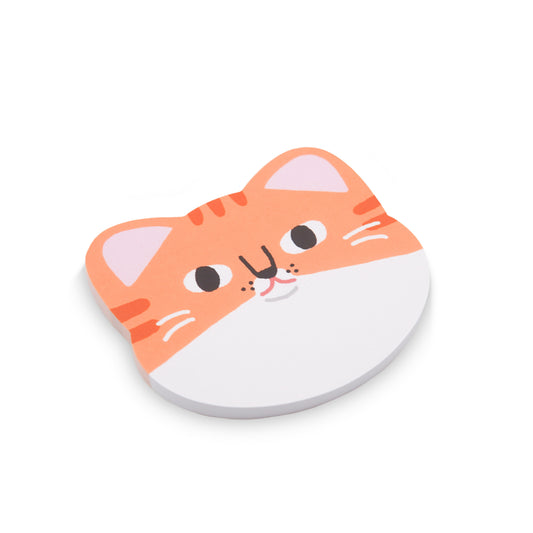 Orange Cat Memo Pad