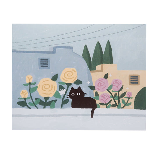 Garden Cat Large Print