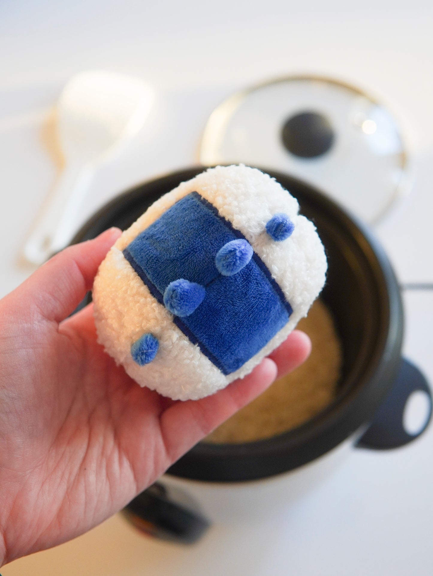 Onigiri Plush Keychain 🍙