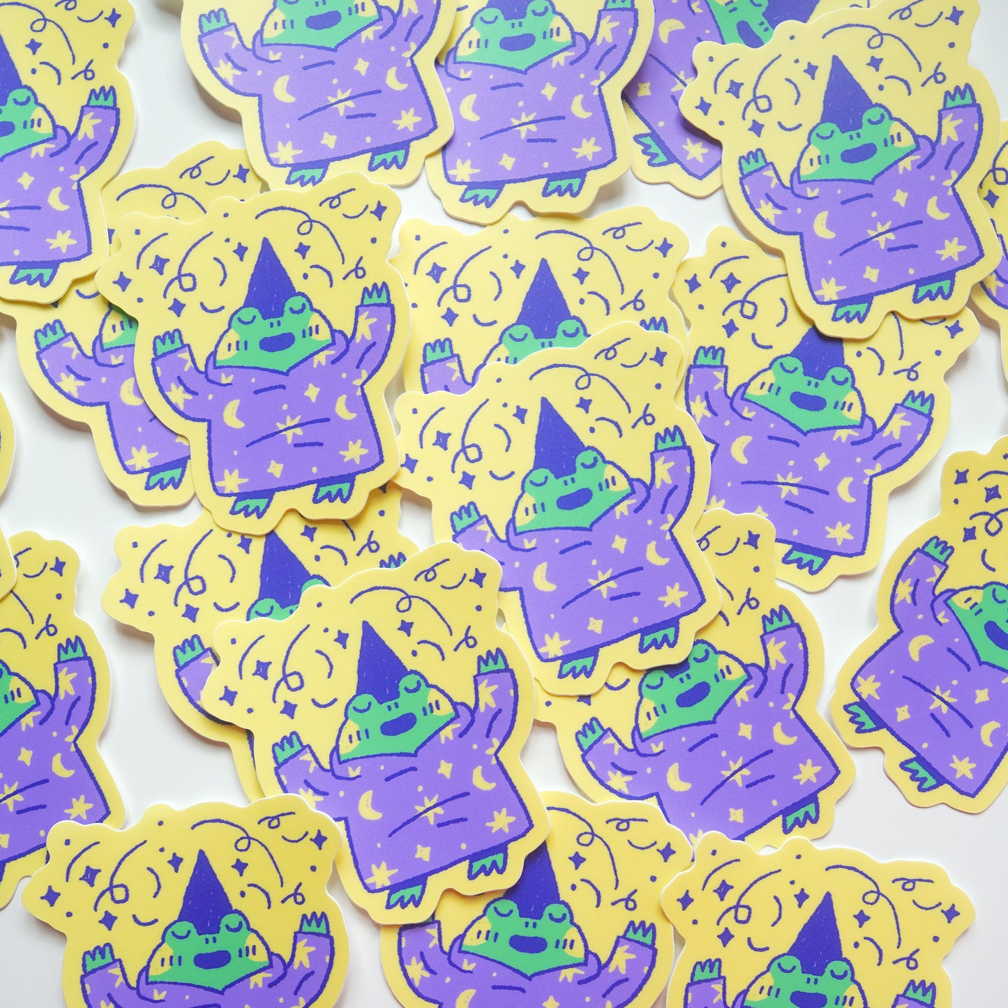 Wizard Frog Sticker II
