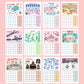 PRE-ORDER 2025 Risograph Cat Calendar