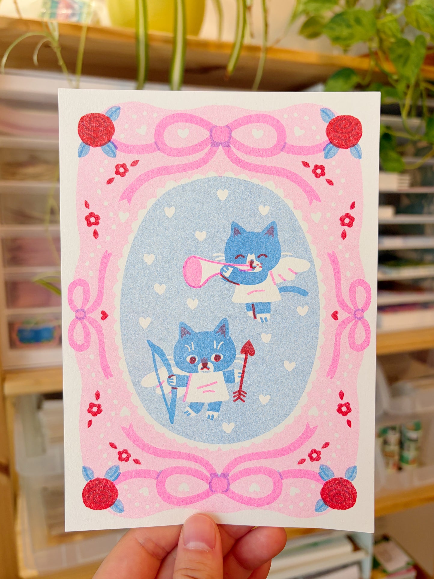 V-day Riso Print