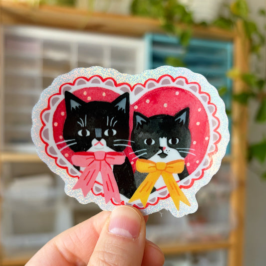 Rover & Cosmo Valentine Sticker