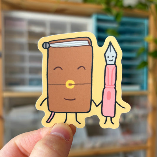 Journal Besties Sticker