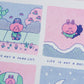 Bunny Comic Risograph Print