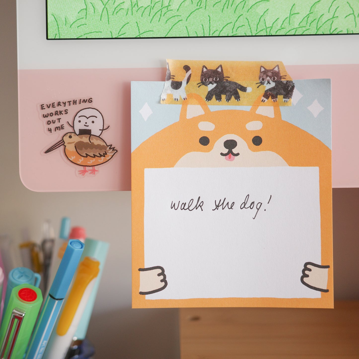 Animal Friends Memo Pad