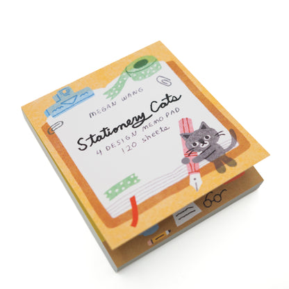 Stationery Cats Memo Pad