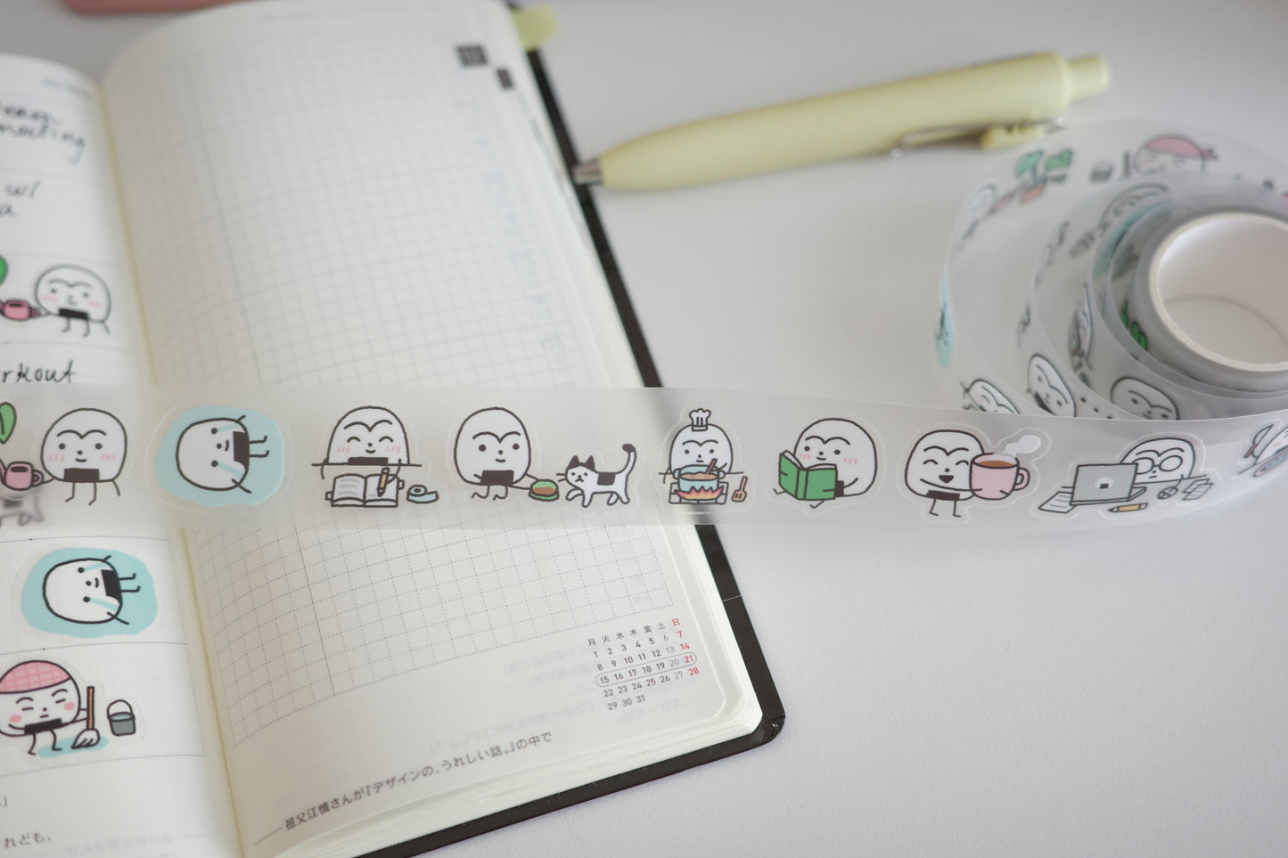 Life of Onigiri Sticker Roll