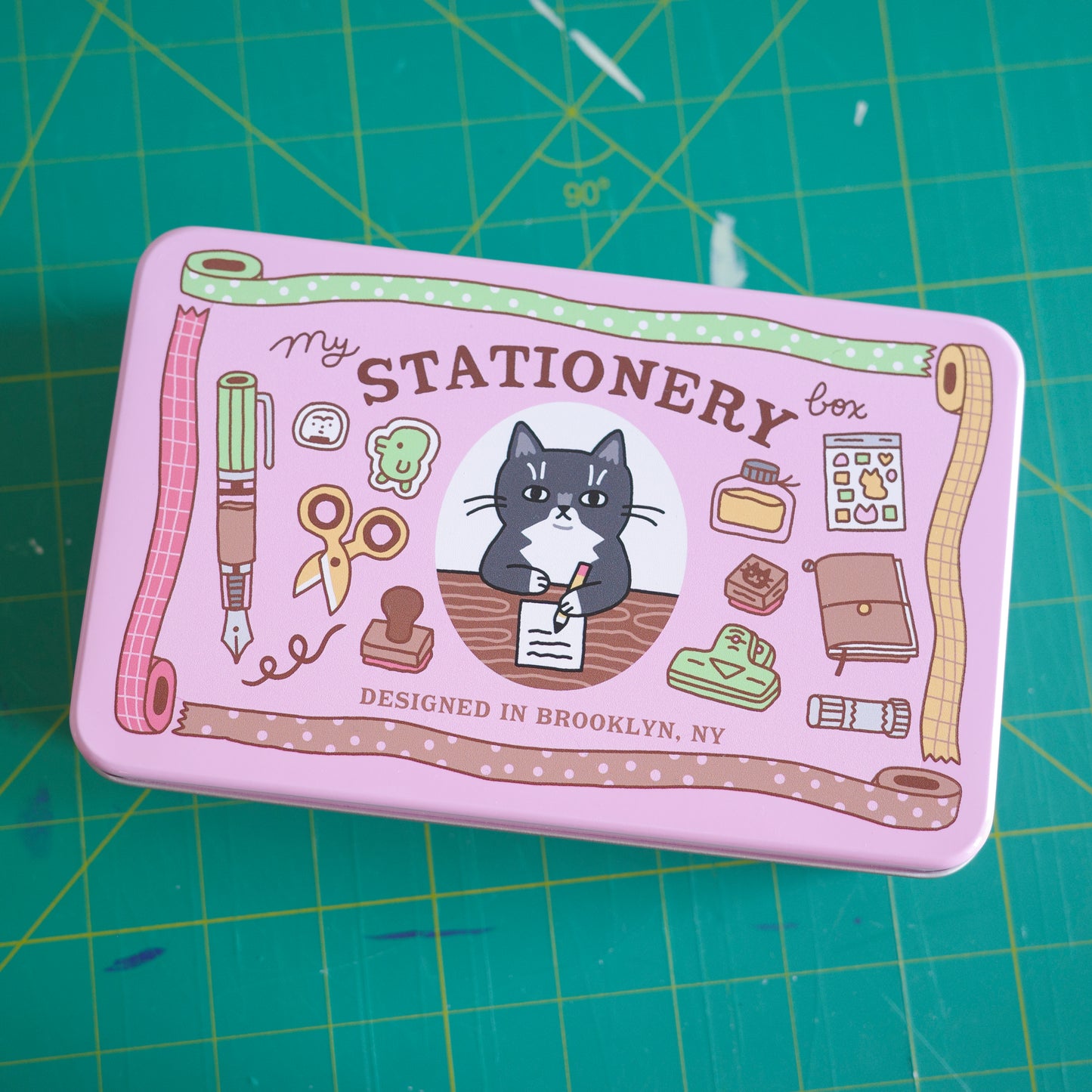 Stationery Tin - Empty B-Grade