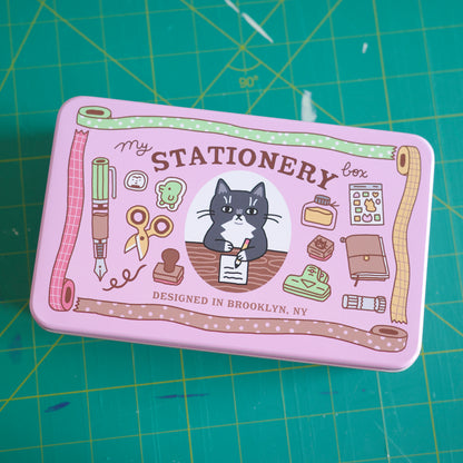 Stationery Tin - Empty B-Grade
