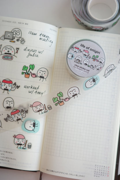 Life of Onigiri Sticker Roll