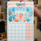 PRE-ORDER 2025 Risograph Cat Calendar