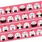 Pink Onigiri Washi Tape