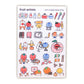 Fruit Artist Sticker Sheet