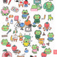 Fruit Artist Sticker Sheet