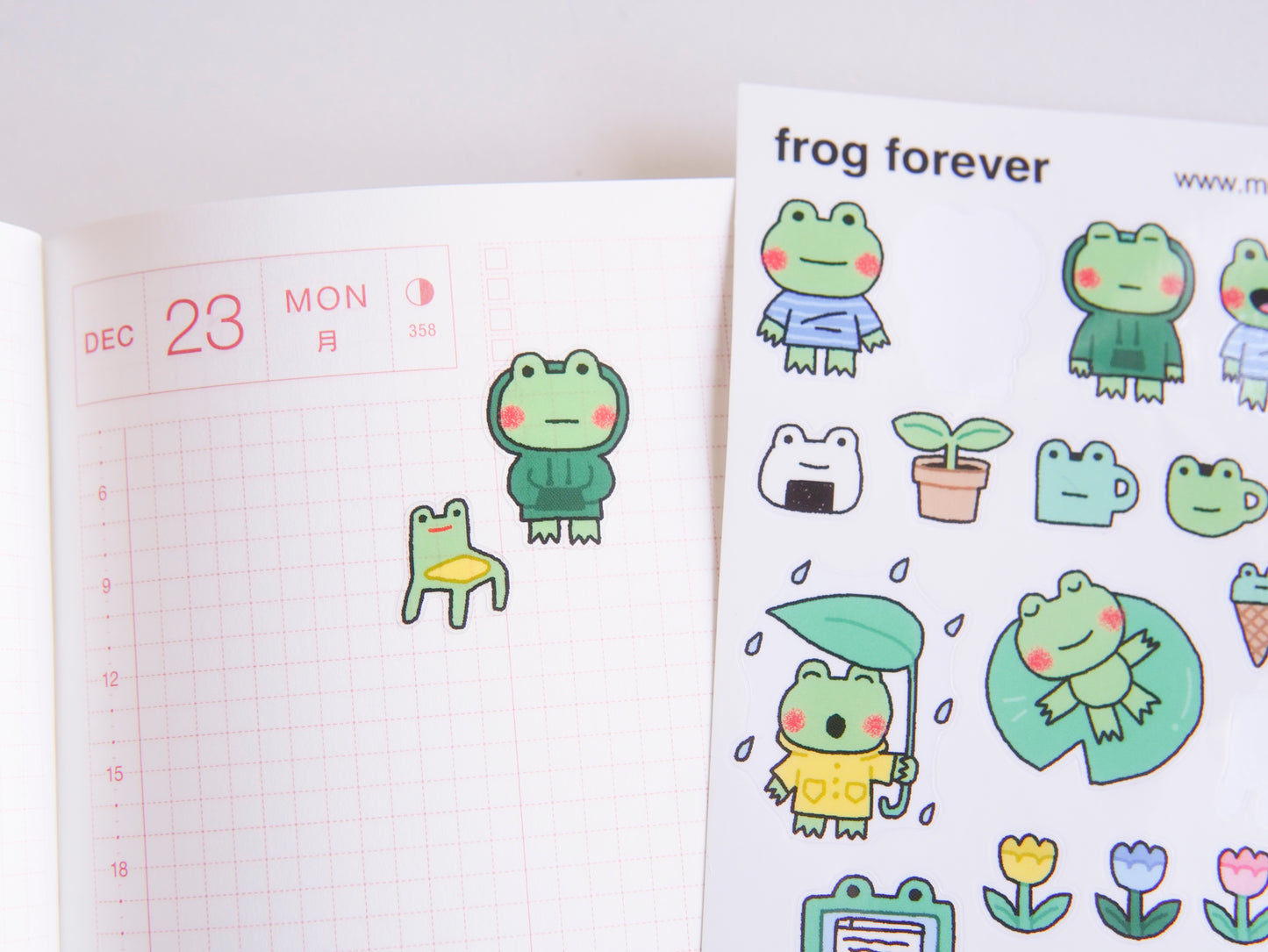 Frog Forever Sticker Sheet