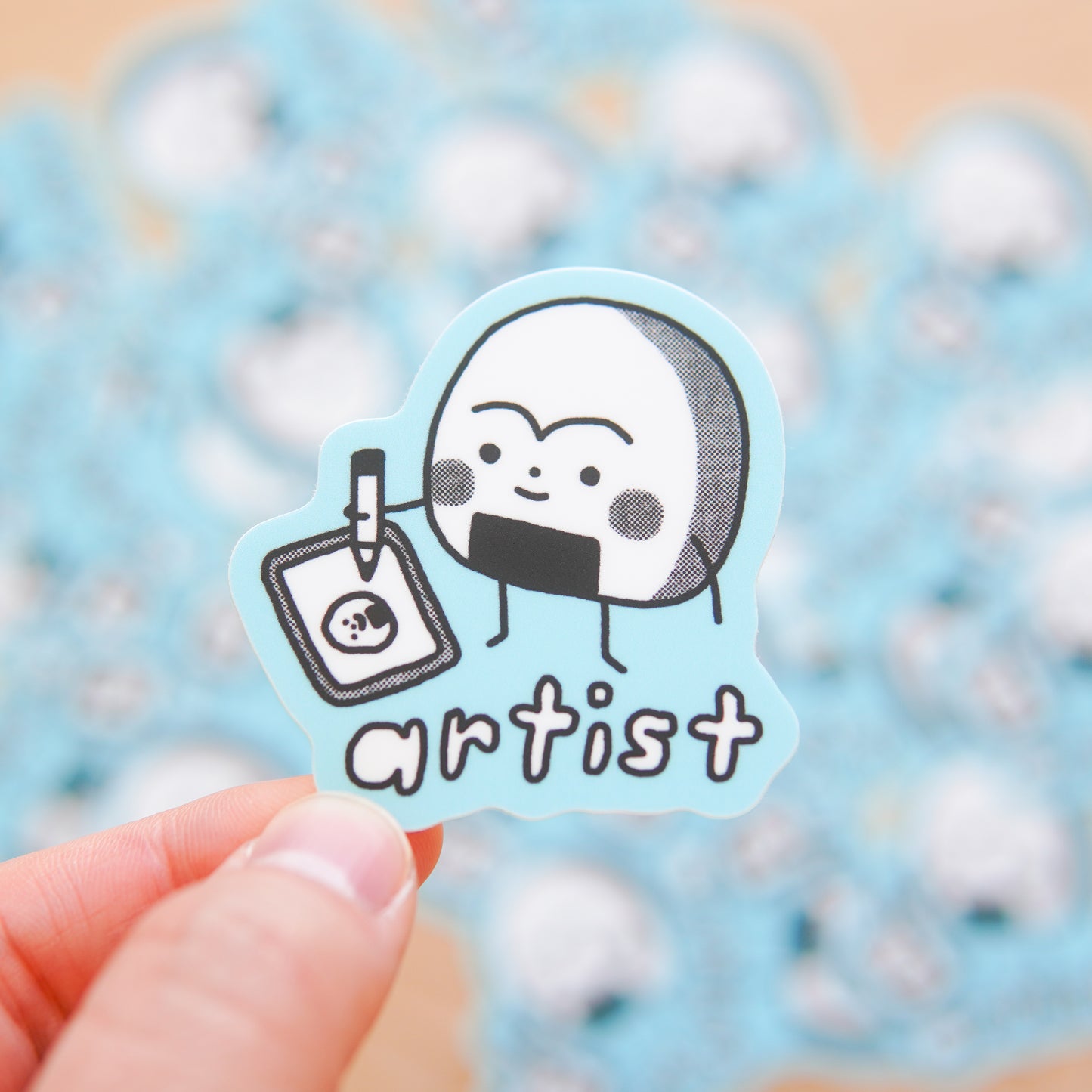 Onigiri Artist Sticker