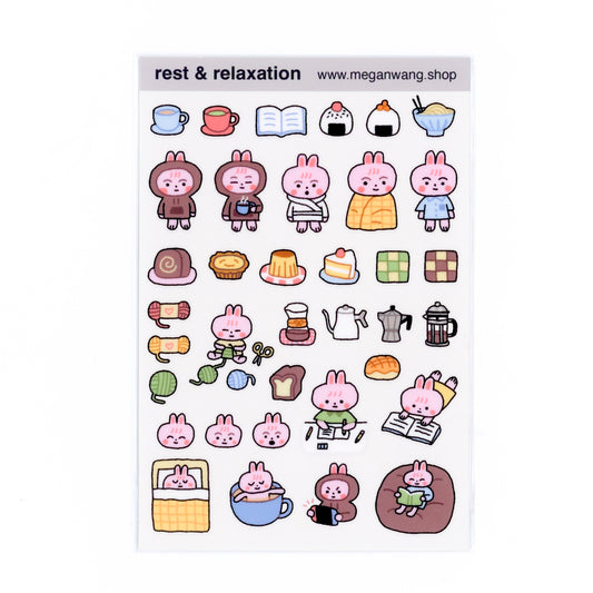 Rest & Relaxation Sticker Sheet