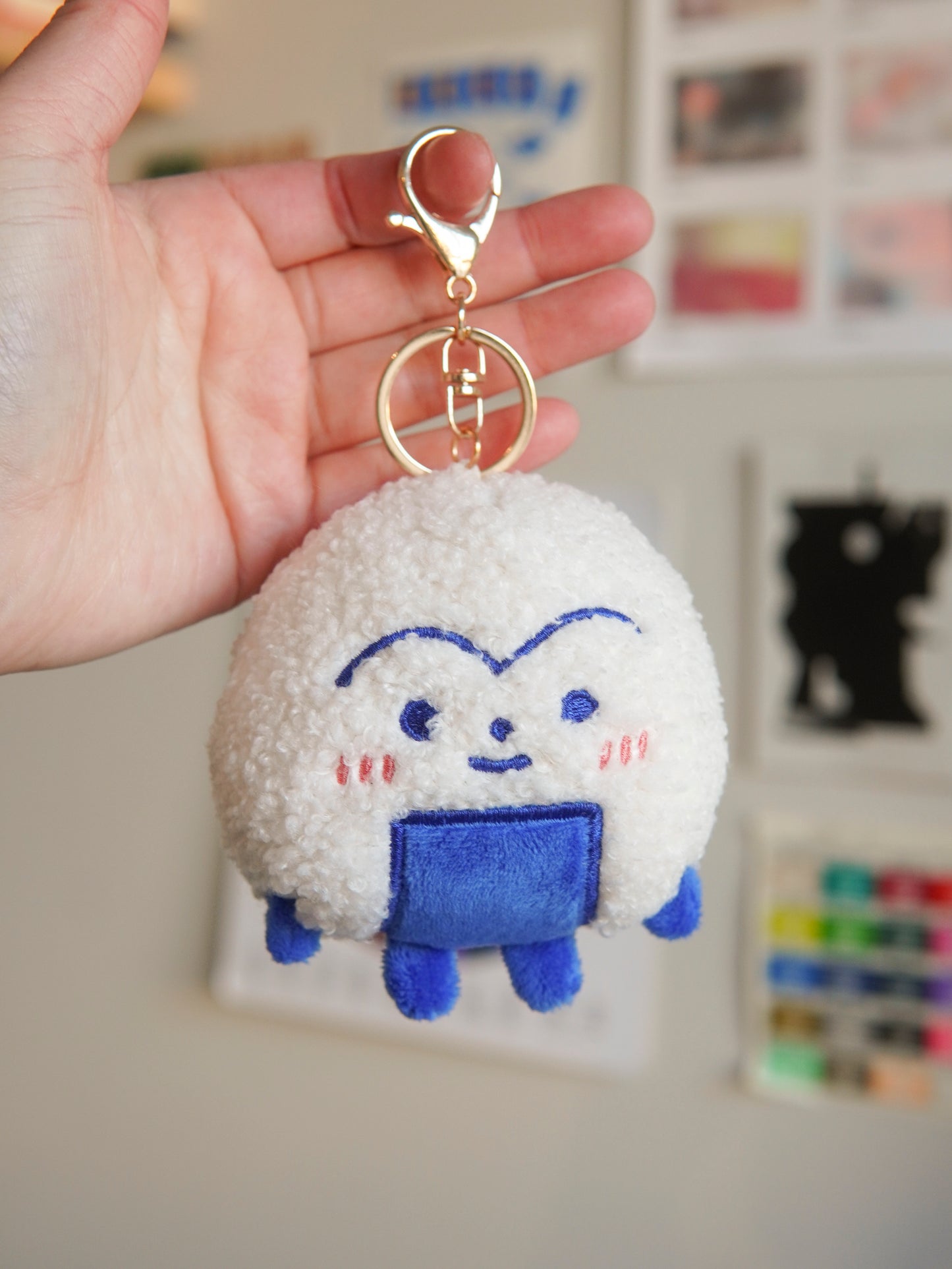 Onigiri Plush Keychain 🍙