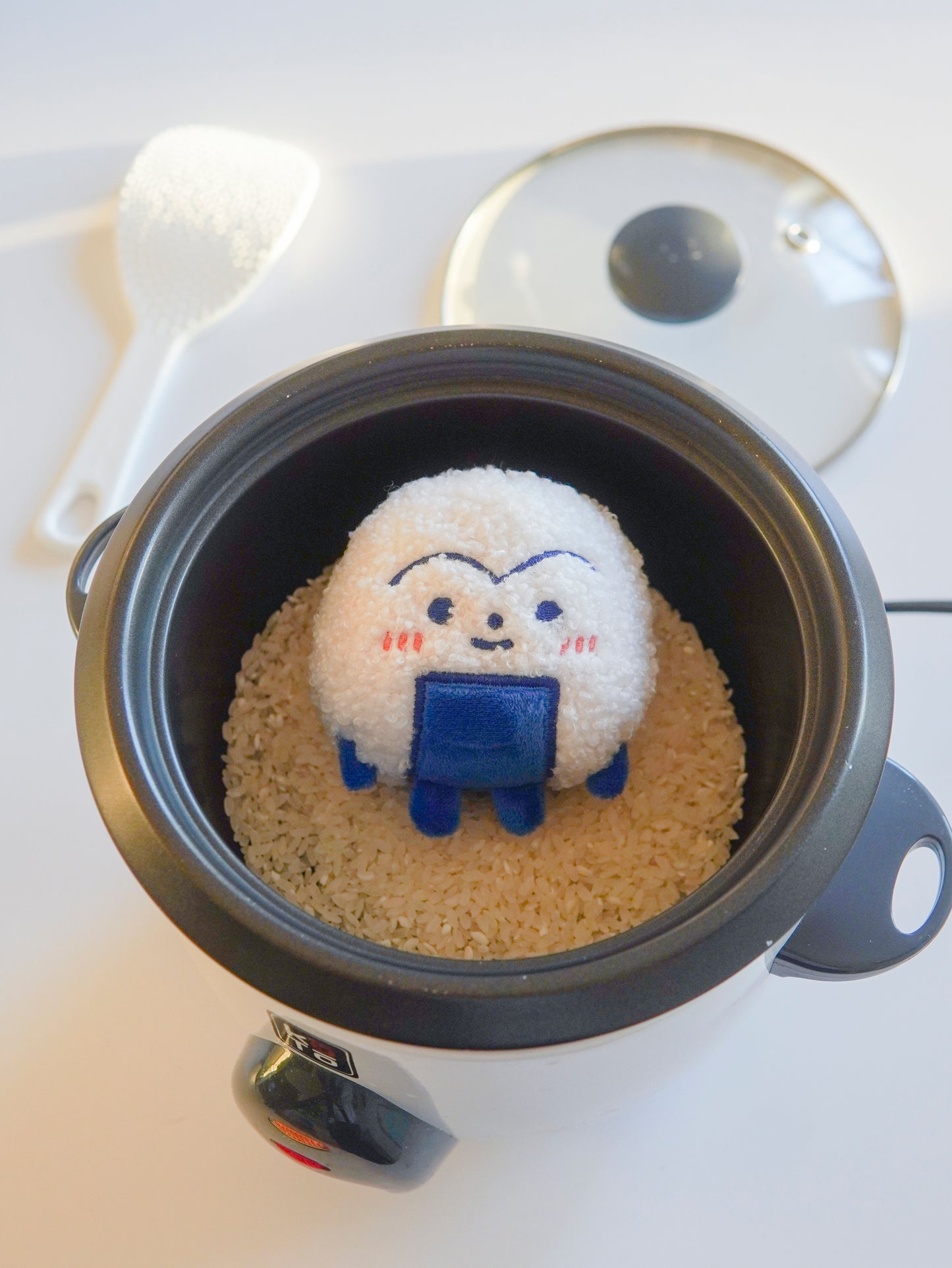 Onigiri Plush Keychain 🍙