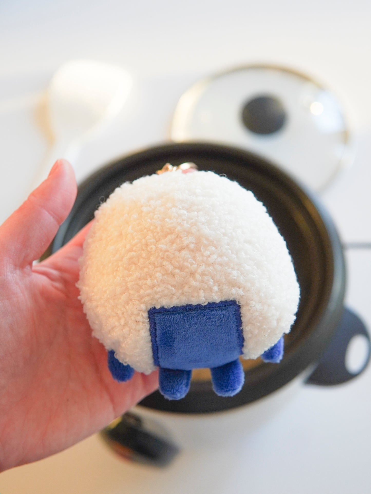 Onigiri Plush Keychain 🍙