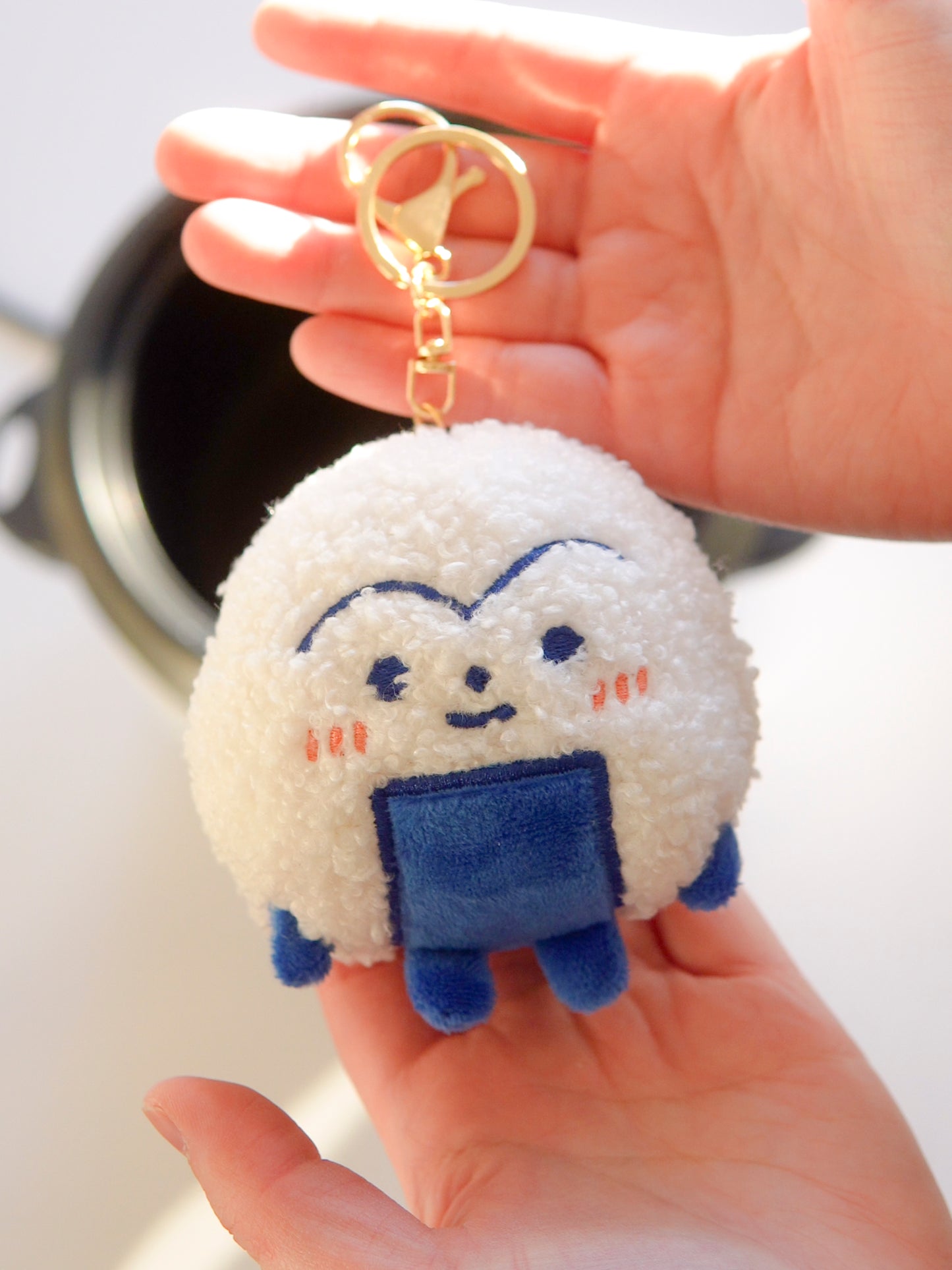 Onigiri Plush Keychain 🍙
