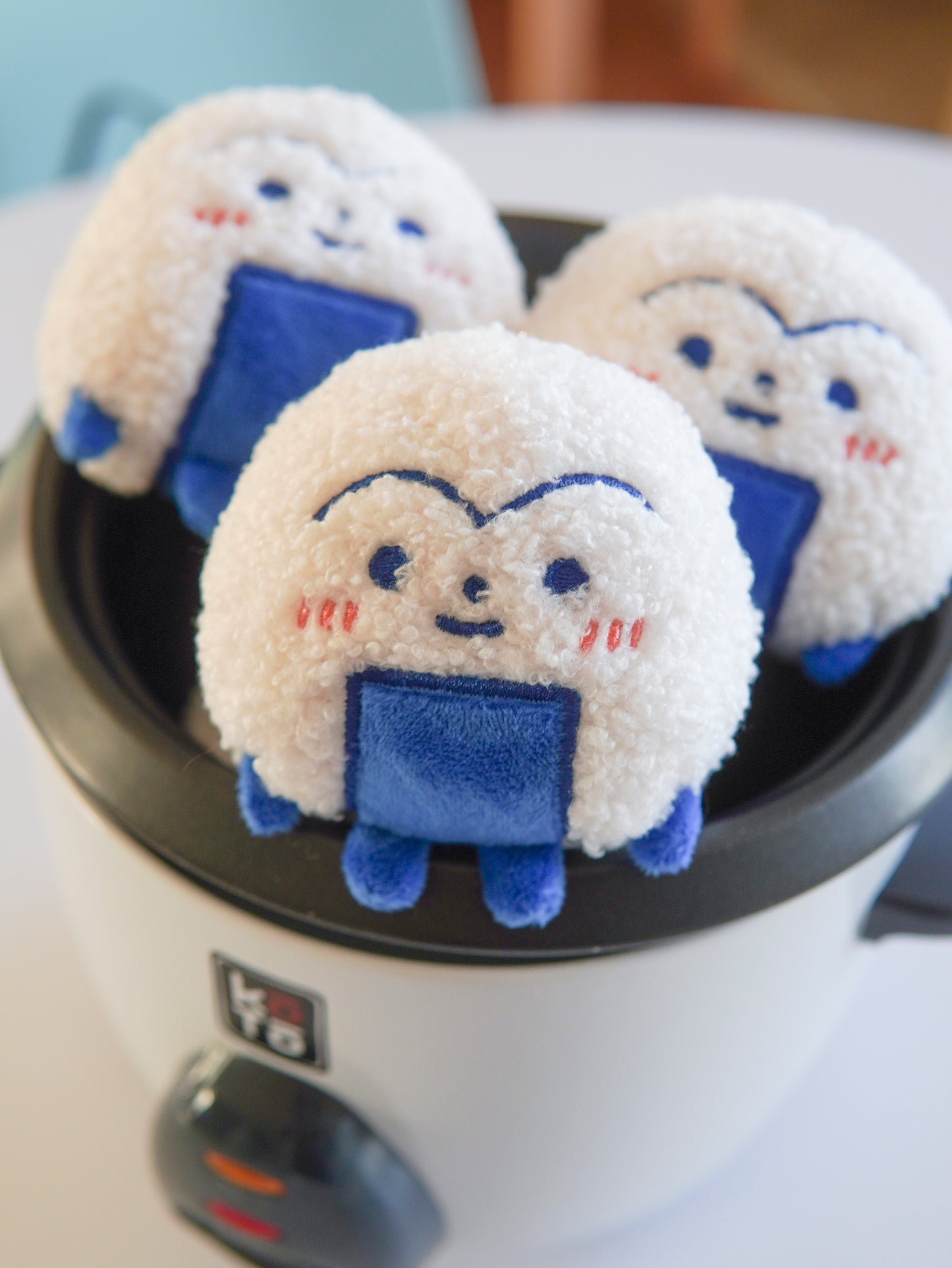 Onigiri Plush Keychain 🍙