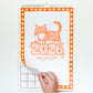 2026 Risograph Cat Calendar